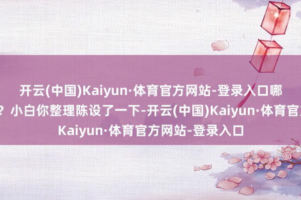 开云(中国)Kaiyun·体育官方网站-登录入口哪些只用背一部分？小白你整理陈设了一下-开云(中国)Kaiyun·体育官方网站-登录入口